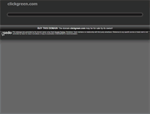 Tablet Screenshot of clickgreen.com